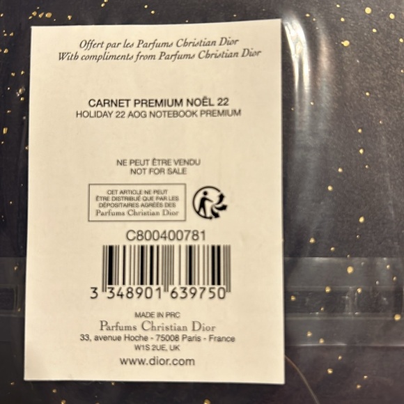 Dior notebook ow journal - Picture 3 of 3